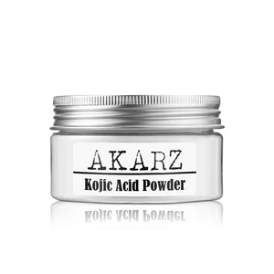 AKARZ pure 99.9% Kojic Acid 25 г, лечение веснушек, удаление пятен, отбеливание кожи, стабилизация света, выцветание веснушек