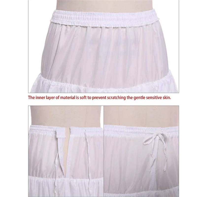 Трехслойный no обруч Универсальный skirtpetticoat мягкая и удобная обувь внутренний