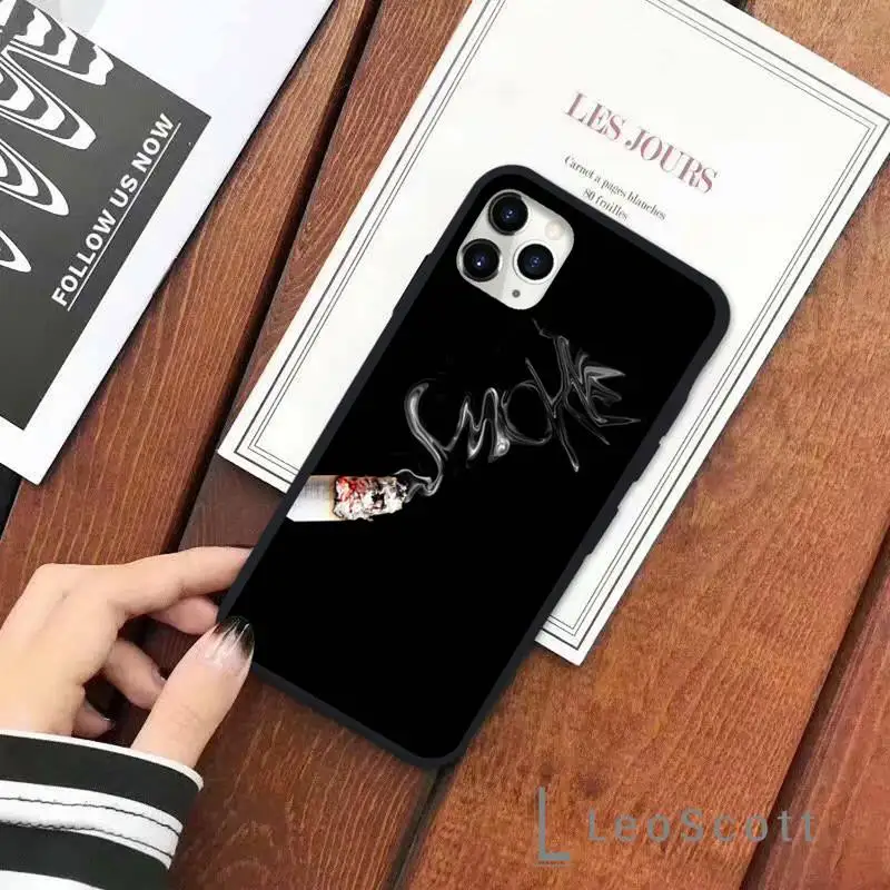 

Black Sexy Art Rose Lover Harajuku Phone Case for iPhone 11 12 pro XS MAX 8 7 6 6S Plus X 5S SE 2020 XR Soft silicone