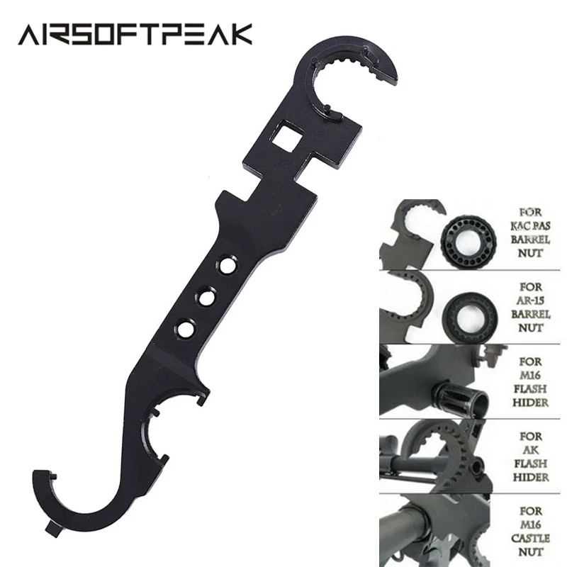 AR15 комбинированный гаечный ключ инструмент для замка баррель трубный охотничий