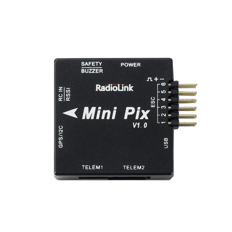 Контроллер полета GPS Radiolink Mini PIX pixhawk M8N с амортизацией вибрации по для гоночного