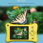 Маленький зеркальный фотоаппарат, фотография, фотография, Цифровой Детский фотоаппарат, экран 2 дюйма, 1080P, запись видео, нескользящий, ударопрочный дизайн