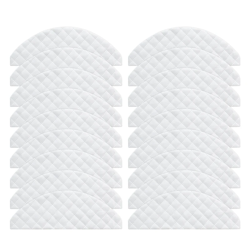 

22Pcs Replaceable Mop Cloths Disposable Cloths Sets Parts for Roidmi EVE Plus Robot Vacuum Cleaner Parts