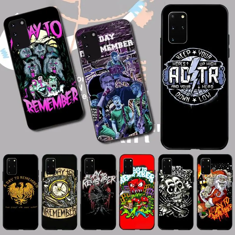 PENGHUWAN A Day To Remember корпус под плетенную сумку чехол для телефона Samsung S20 plus Ultra S6 S7