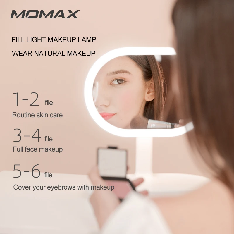 MOMAX Q. Светодиодный зеркальный беспроводной зарядный светильник 10 Вт