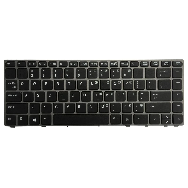 702843-001 для HP EliteBook Folio 9470M 9480m с рамкой и подсветкой клавиатуры США 90-95% Новинка |