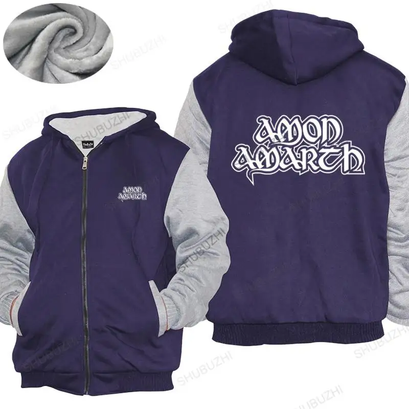 Мужские роскошные хлопковые толстовки с капюшоном Amon Amarth Logo shubuzhi Rock новые