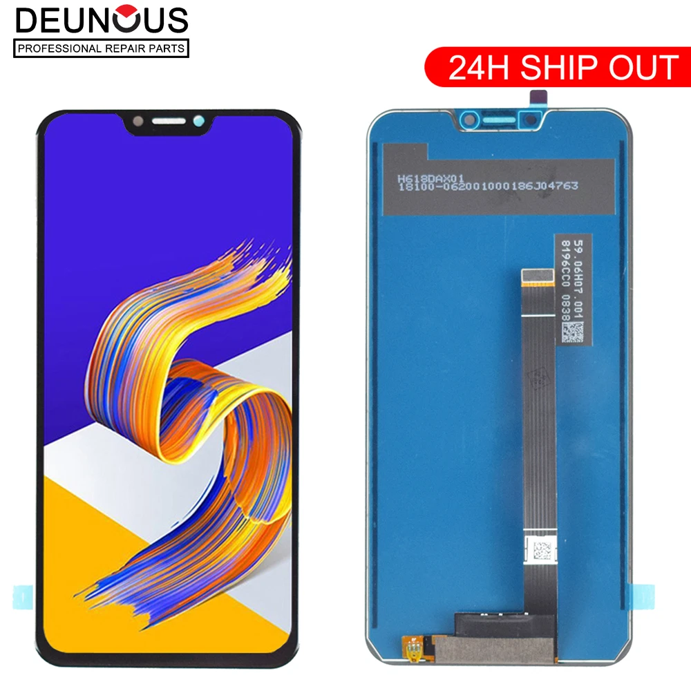 Новый для Asus Zenfone 5 2018 Gamme ZE620KL ЖК дисплей кодирующий преобразователь сенсорного