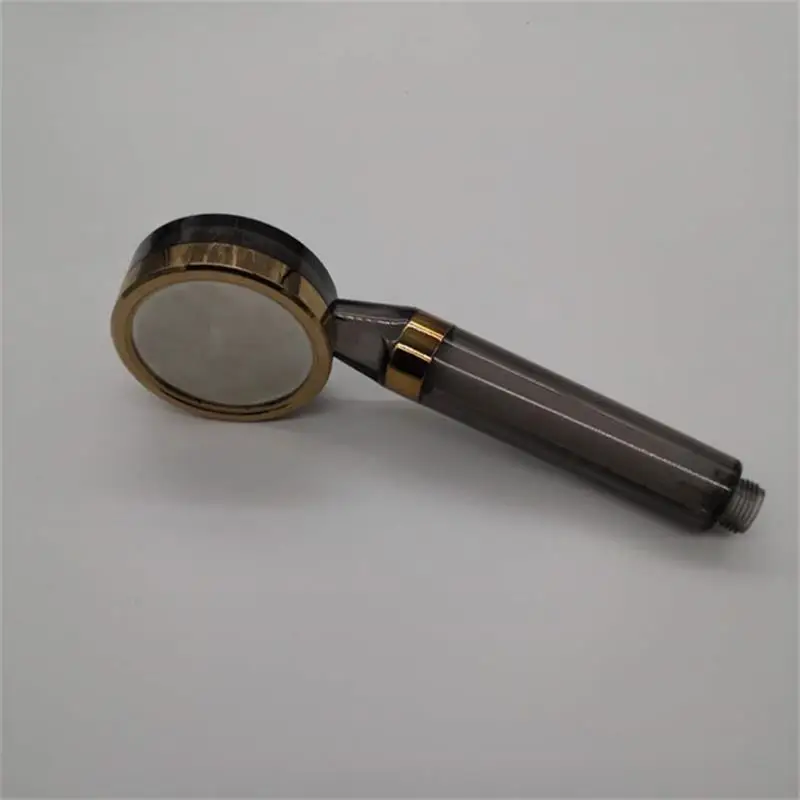 

YenvQee Bathroom SPA Shower Head Adjustable High Pressure Water Saving Filter Spray Nozzle Replaceable Panel and Filter Elements