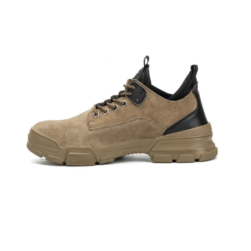 

Safety Shoes Casual Breathable Outdoor Sneakers Puncture Proof Boots Comfortable Industrial Shoes 's Steel Toe Work Men Ankle
