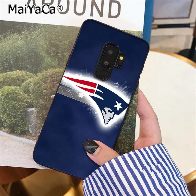 MaiYaCa New England Patriots покупателей высокое качество чехол для телефона для samsung S9 S9 плюс S5 S6 S6edge S6plus S7 S7edge S8 S8plus