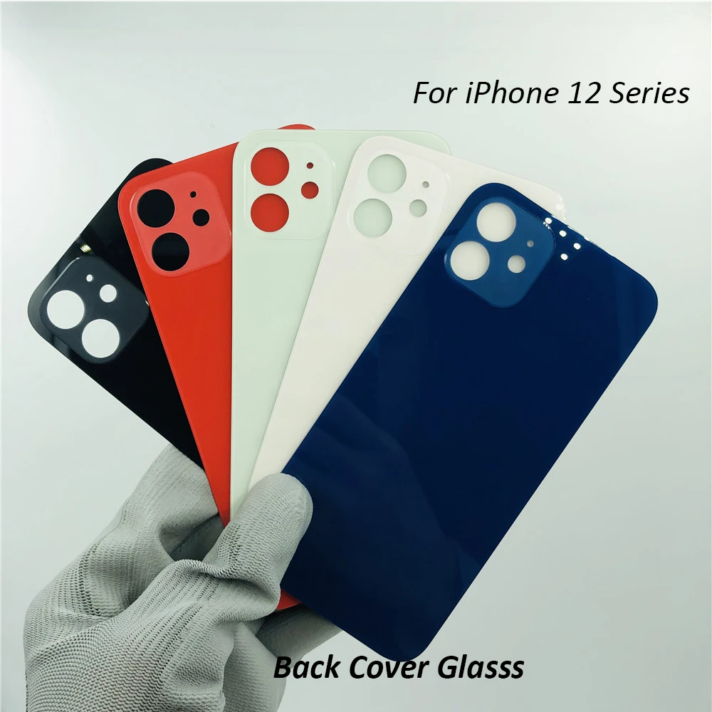 

Задняя крышка аккумулятора Ori для iPhone 12 Mini 12 мобильный телефон, Корпус Корпуса сломанного аккумулятора, задняя крышка, замена стекла, большо...