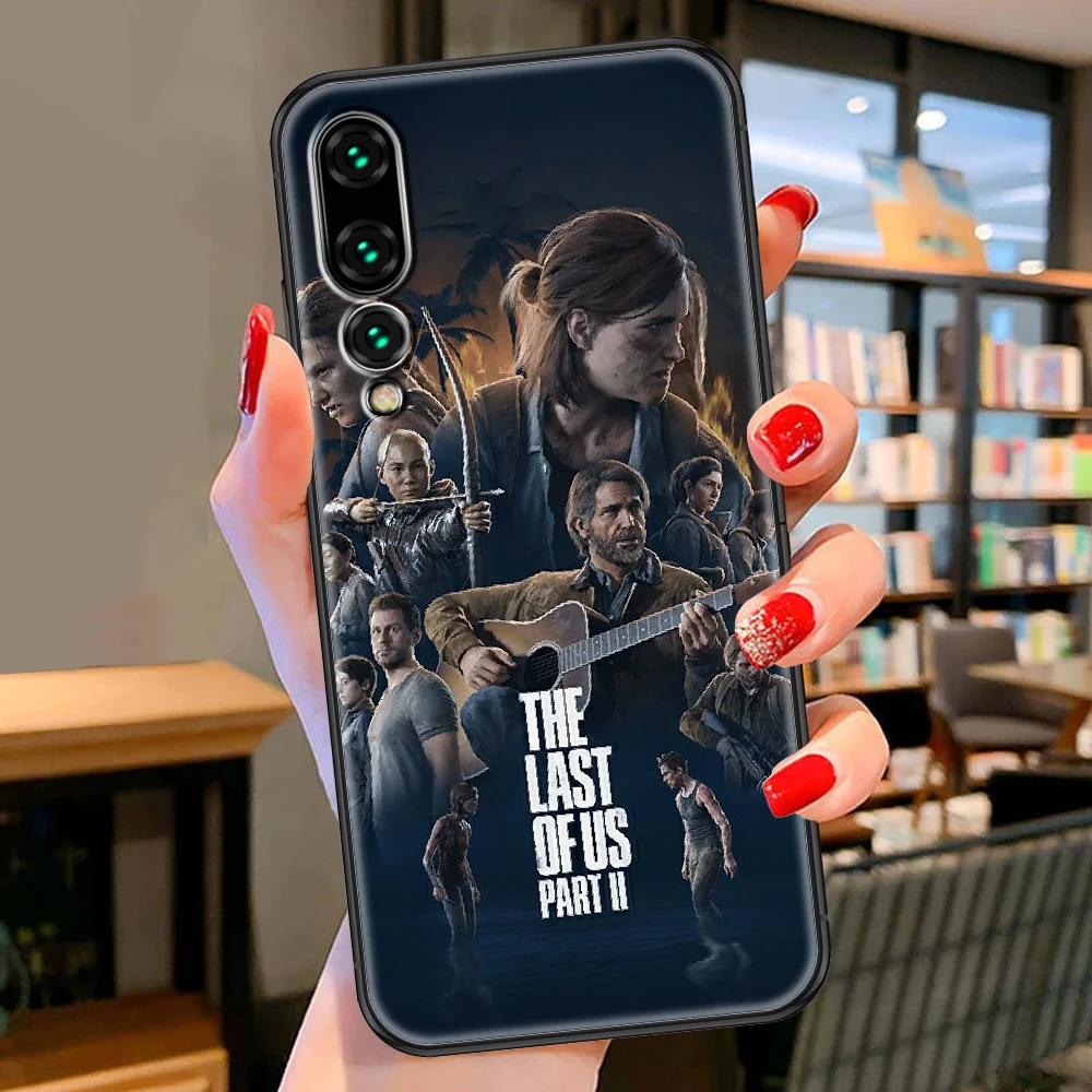 The Last Of Us Part 2 Phone case For Huawei P Mate P10 P20 P30 P40 10 20 Smart Z Pro Lite 2019 black luxury shell tpu Etui images - 6