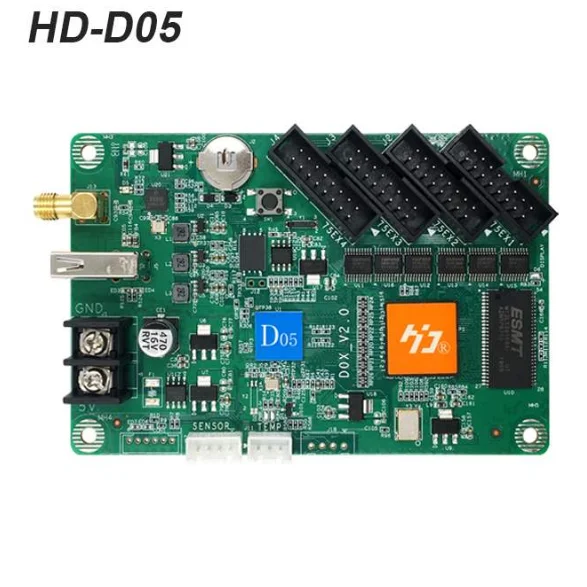Полноцветный светодиодный дисплей HUIDU D05 D06 D15 D35 C15C C35 RGB беспроводной контроллер с