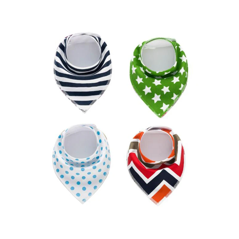 4 шт./стандартная бандана для собак нагрудник шарф хлопковые мягкие Аксессуары