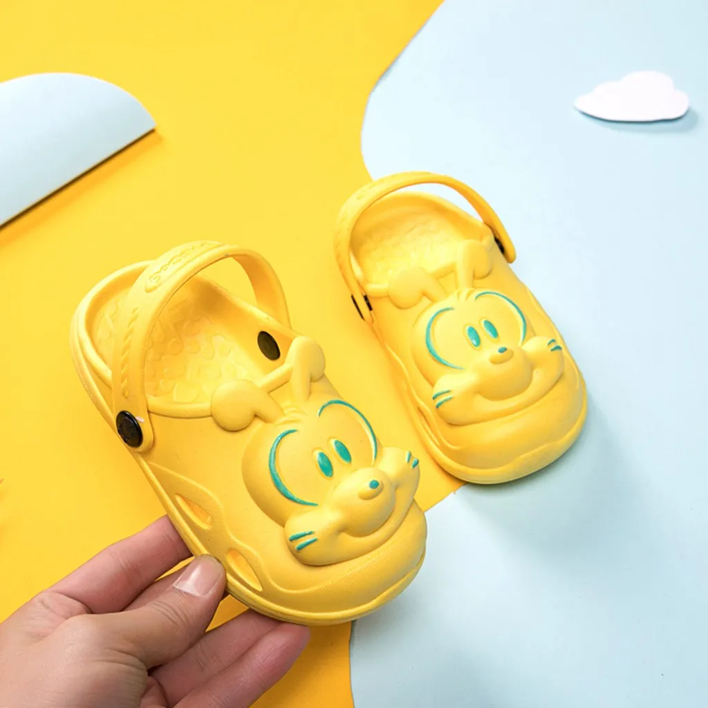 Летние детские сандалии JAYCOSIN для маленьких девочек и мальчиков Мультяшные