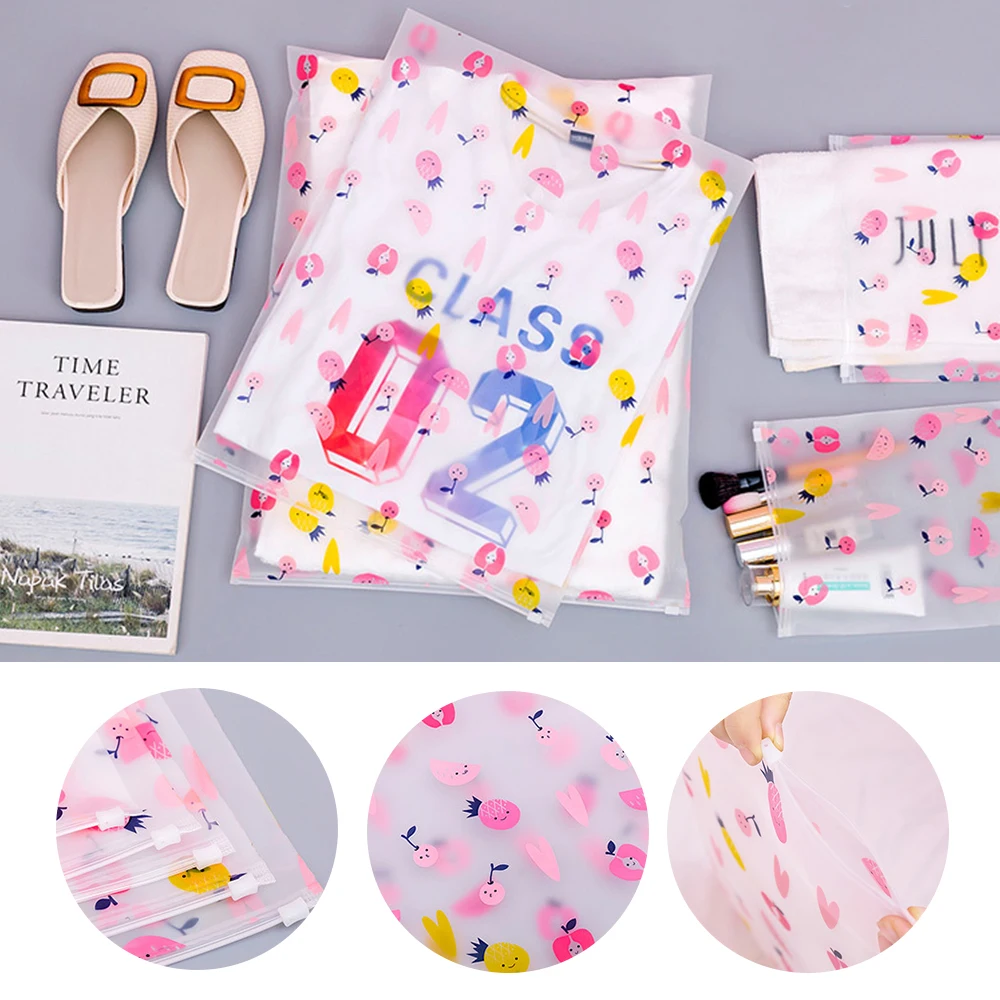 1 шт. милый фруктовый Дорожный Чехол для хранения одежды обуви упаковки