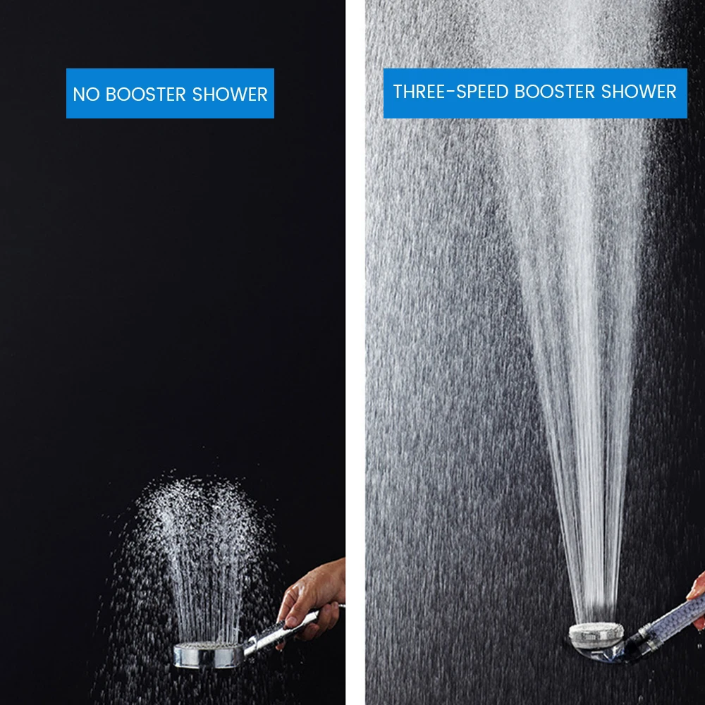 Filterable Shower Head Nozzle shower Bathroom Accessories High Pressure Adjustable Water Saving Rainfall Обустройство дома