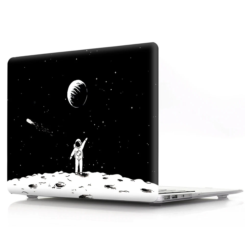 Чехол для Macbook Pro Air 11 13 A1932 рисунки из мультфильма ПВХ жесткий пластиковый чехол Mac