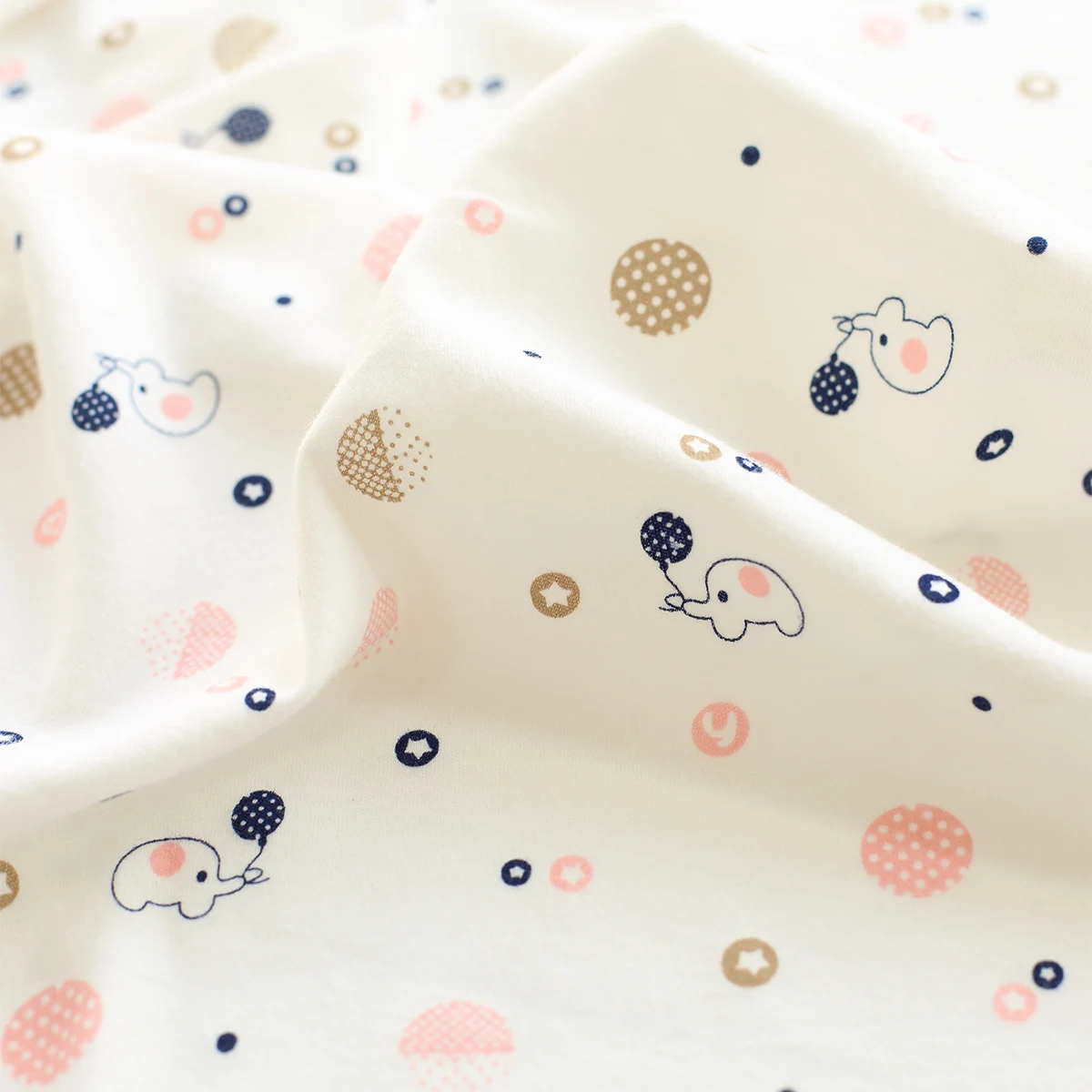 Детская трикотажная ткань материал для шитья детской одежды 50*40 см или 50*95 TJ0076 |