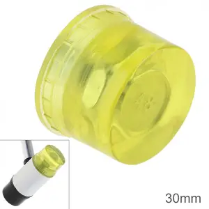 Резиновая головка молотка 25303540 мм, двусторонняя, для остекления оконных бусин, Сменная головка молотка, нейлоновая головка инструмент для молотка