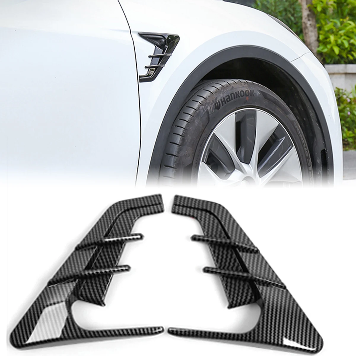 

2 шт. защитная крышка для камеры модели Tesla 3 Y наклейка боковое крыло панель отделка автомобильные аксессуары 2021