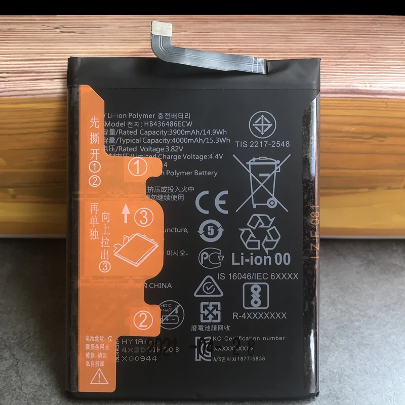 HB436486ECW Оригинальный аккумулятор для Huawei Mate 10/10 Pro/Mate 20 /P20 Pro /Honor View 9i G10 7X Φ L29 BLA L09