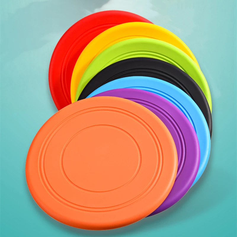 

Soft Non-Slip Dog Flying Disc Silicone Game Frisbeed Anti-Chew Dog Toy Pet Puppy Training Interactive Dog Supplies