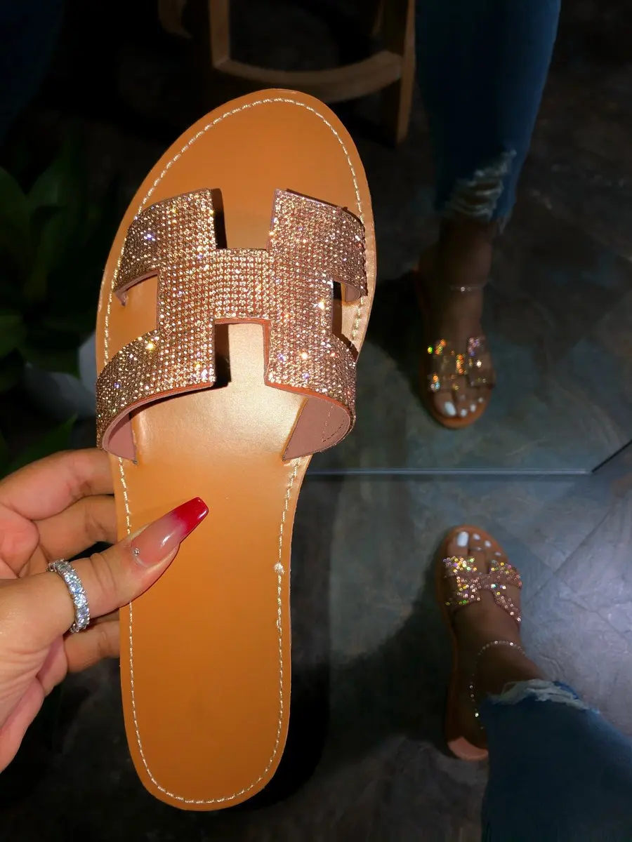 Модные женские тапочки Дизайнерская женская обувь Прозрачная пляжная из ПВХ