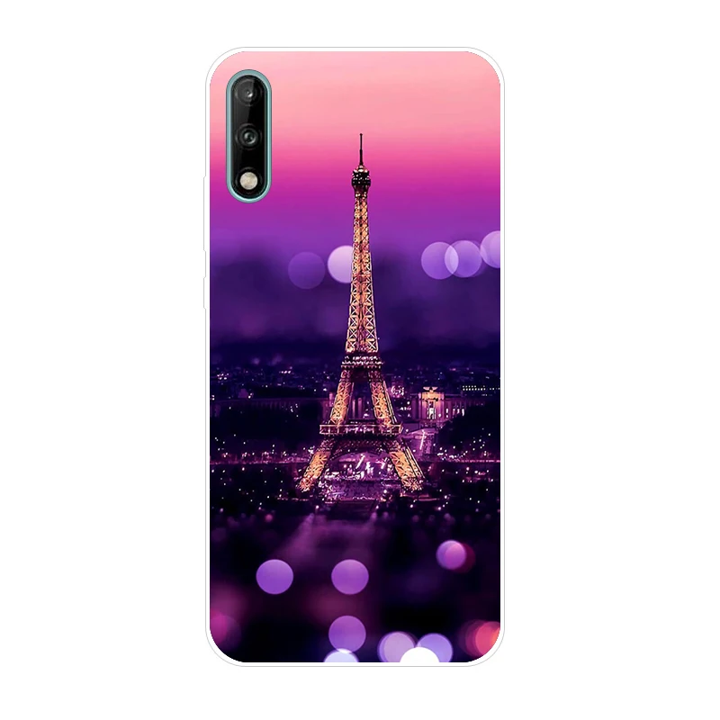 Чехол для Huawei P smart 2020 мультяшный Мягкий чехол из ТПУ телефона Y7 силиконовый 2019 |
