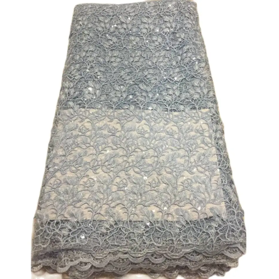 Красная оранжевая нигерийская кружевная ткань 2020 африканская французская