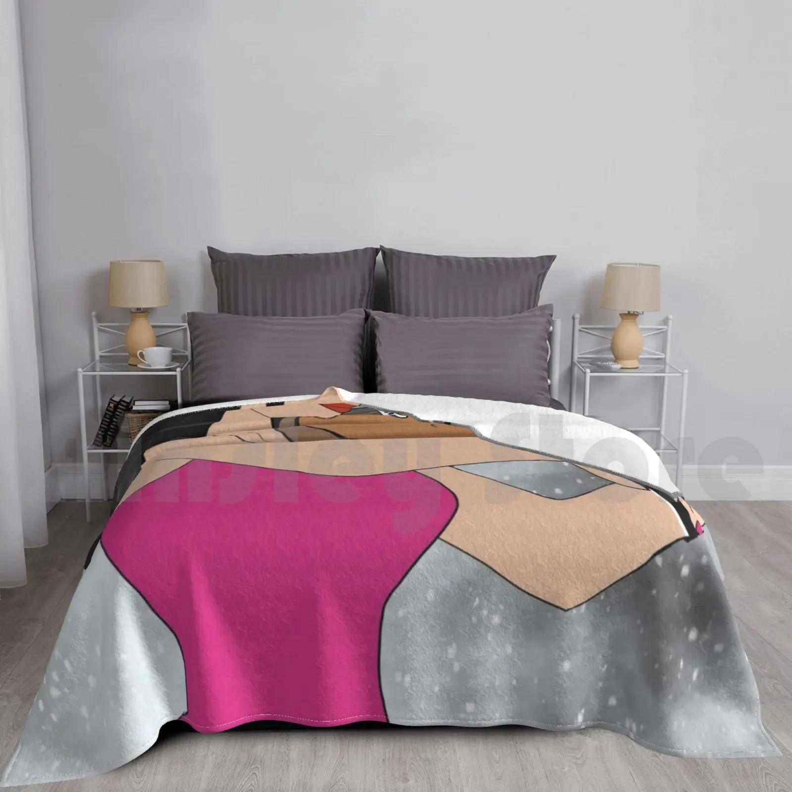 

Женское одеяло для игры на скрипке для дивана-кровати путешествия лицо тело женщина девушка Мгновенная загрузка губы сексуальные