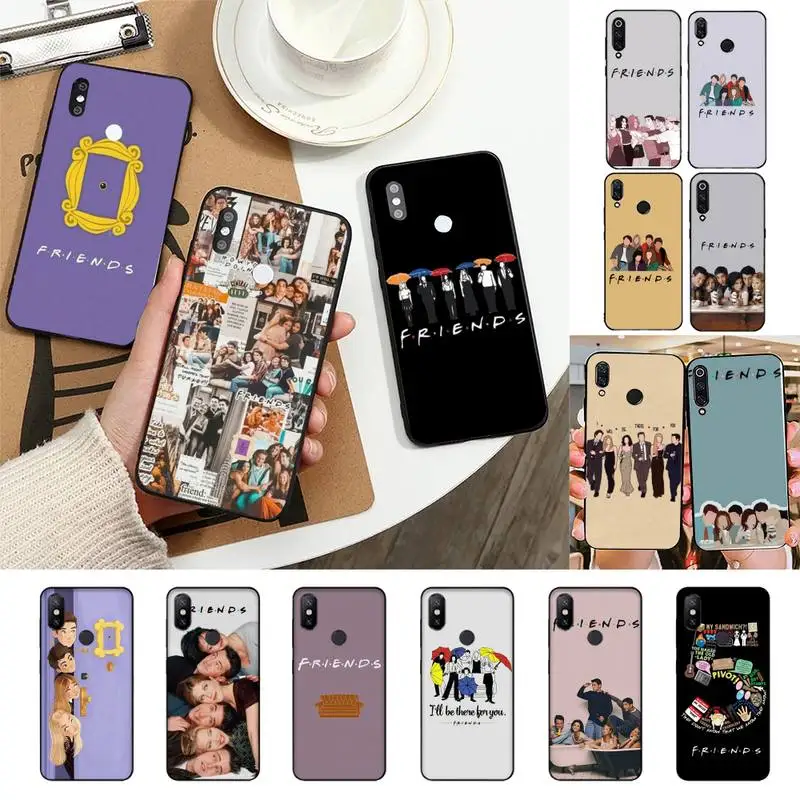 

Friends Tv Show чехол для телефона для Redmi Note 7 5 8A Note8pro 9Pro 8T Coque для note6pro Capa
