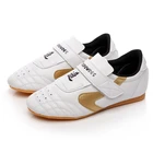 Обувь для тхэквондо для детей и взрослых, обувь с удобной подошвой дышащая обувь для боевых искусств, мужская и женская тренировочная обувь, белый цвет