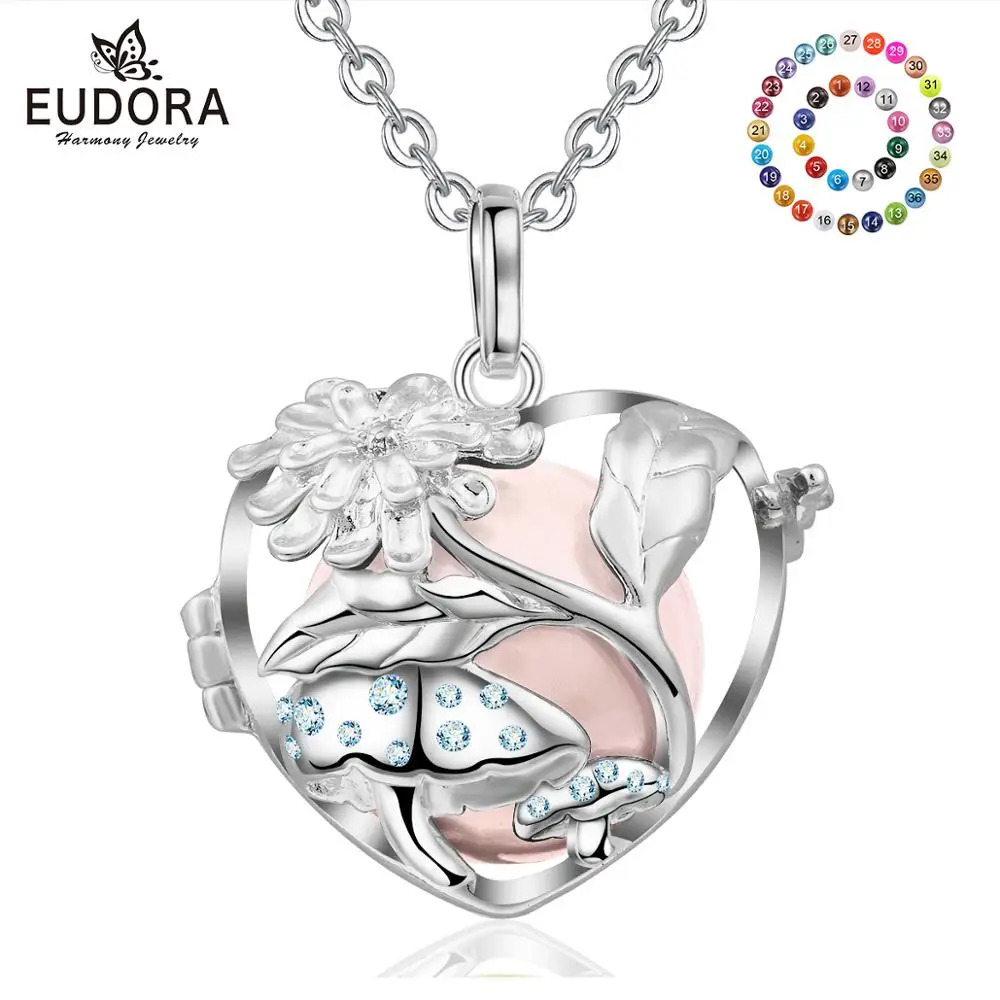 Юдора 20 мм Гармония бола мяч Хризантема гриб медальон клетка кулон подходит Шима