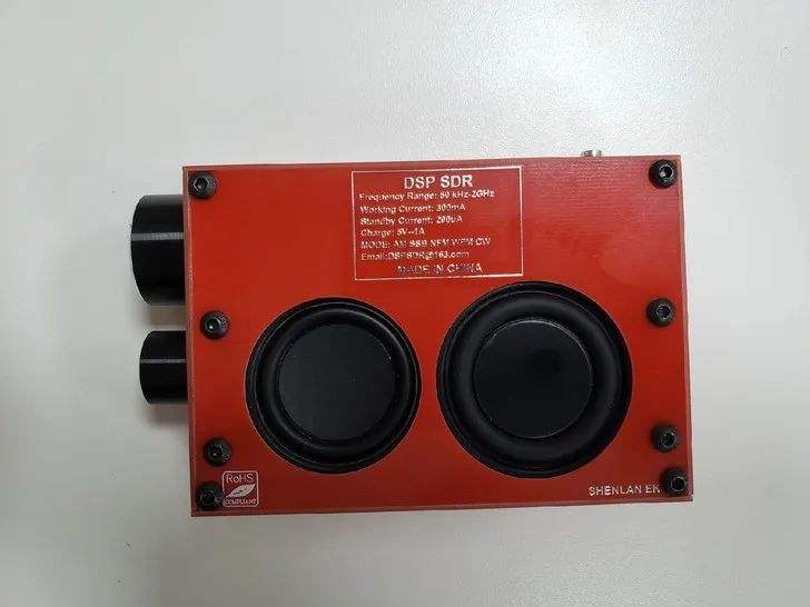 50kHz-200MHz 3.5 Inch Touching IPS Display Screen SDR Receiver HAM Software Defined Radios Malachite DSP Radio | Электроника