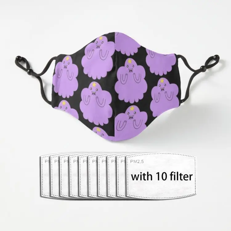 

Маска для лица, Пылезащитная, с фильтрами, для взрослых