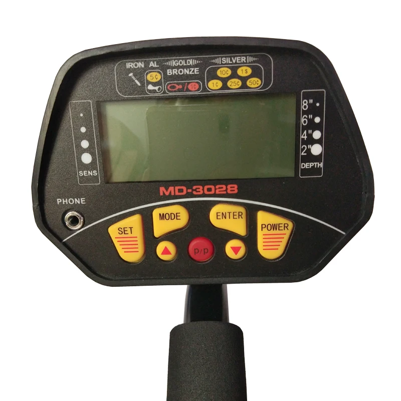 MD-3028 металлоискатель Высокочувствительный детектор с ЖК-экраном | Инструменты