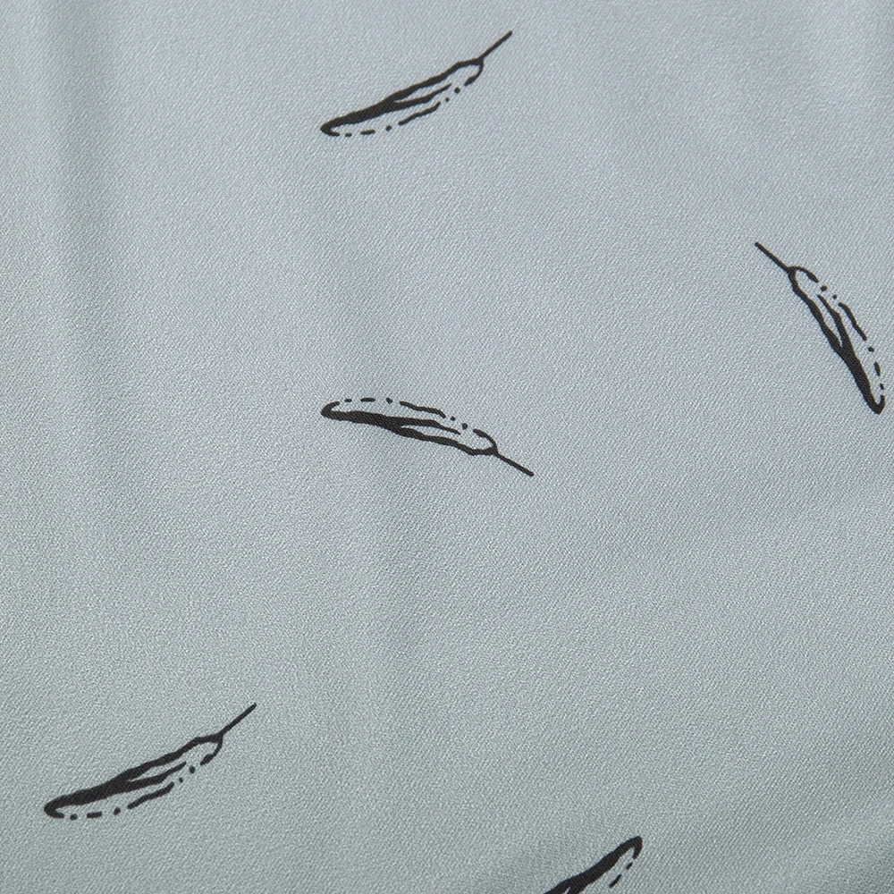 Fredd Marshall новинка 2019 рубашка поло с принтом перьев мужская повседневная брендовая