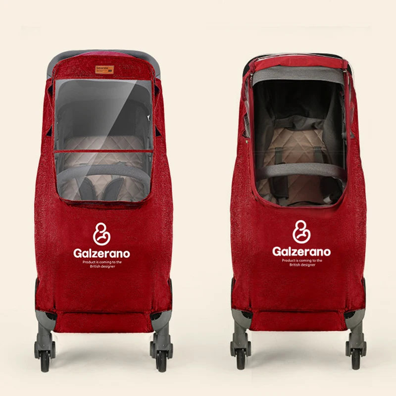 

Universal Thicken Baby Stroller Pushchair Sunshade Rain Cover Wind Dust Shield Full Strollers Raincoat Baby Accessories Cover