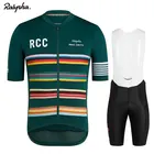 RCC Ralvpha 2021 мужская одежда Велоспорт Джерси MTB летняя одежда велосипед одежда нагрудники шорты Комплект дышащая майка Roupa