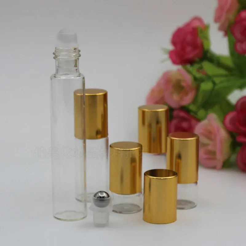 Оптовая продажа пустые стеклянные бутылки для эфирного масла женские роллербола