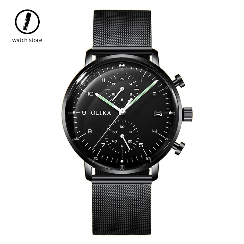 Часы наручные мужские ультратонкие кварцевые водостойкие 2018|Кварцевые часы| |