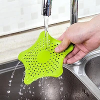 silicone sink drain filter bathtub hair catcher stopper trapper drain hole filter strainer for bathroom toliet kitchen tools