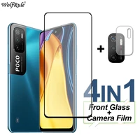 full cover tempered glass for xiaomi poco m3 pro f3 gt x3 nfc f2 pro screen protector protective phone lens film poco m3 pro 5g