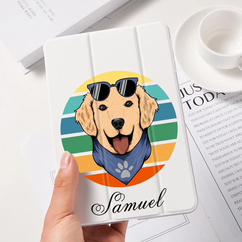 Сделай Сам для iPad Pro 11 чехол милые собаки магнитного ультра тонкого умного чехла