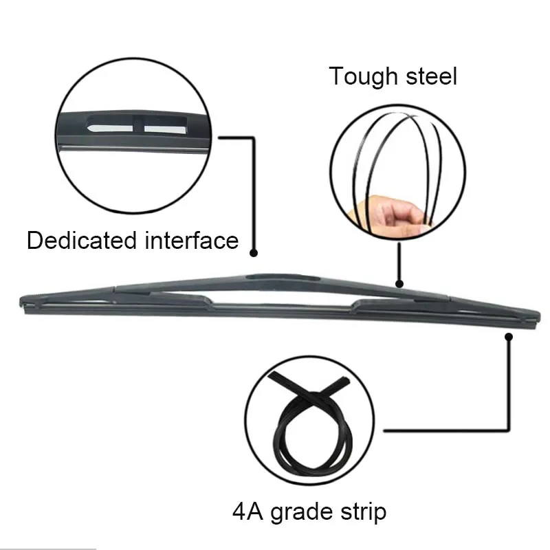 APPDEE стеклоочистителя 14 &quotЗадняя щетка комплект для Honda FIT Jazz MK 2 2009 2014 лобовое