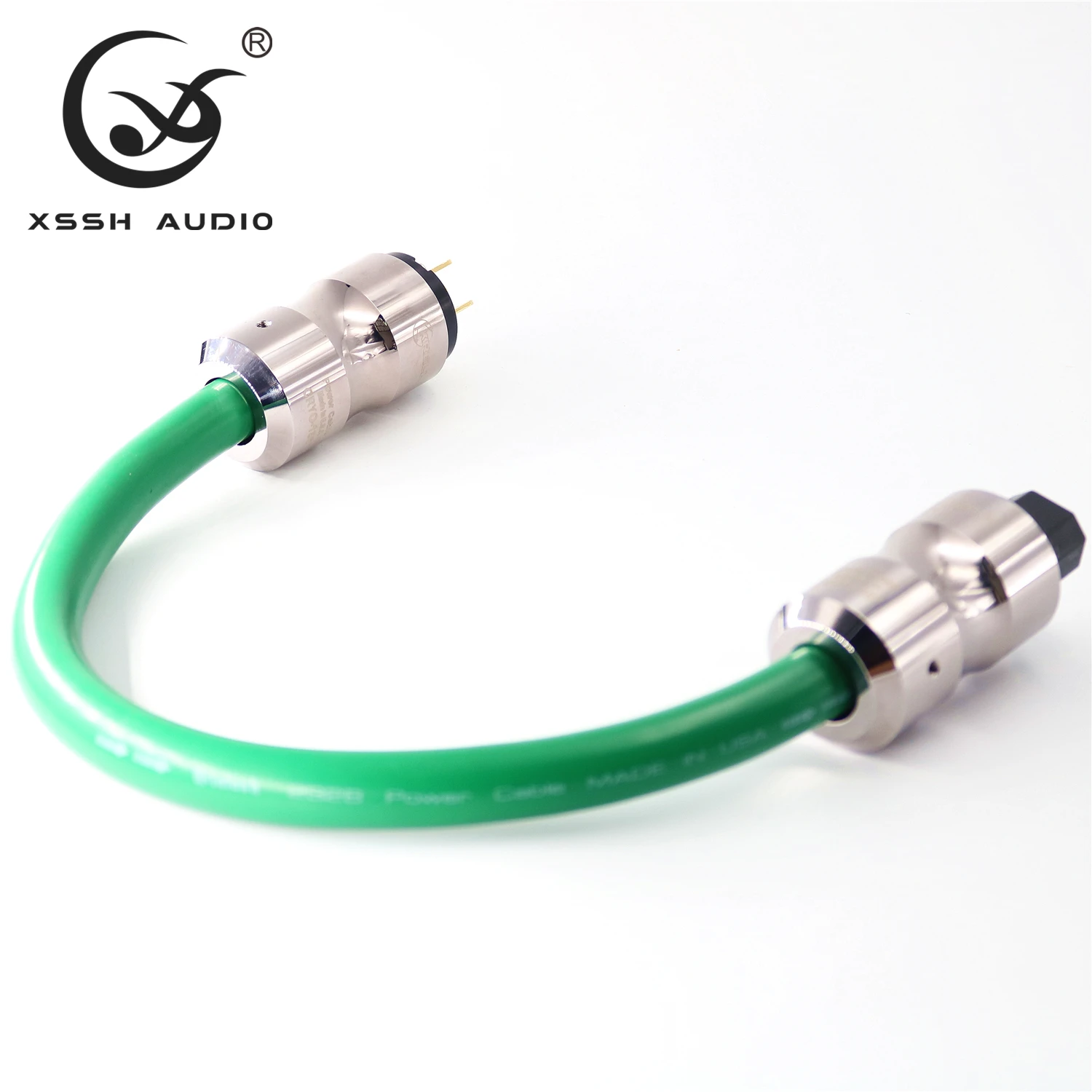 Оптовая продажа Hi-Fi Кабель питания OFC шнур 1 м 2 3 4 5 провод с гнездовым и мужским