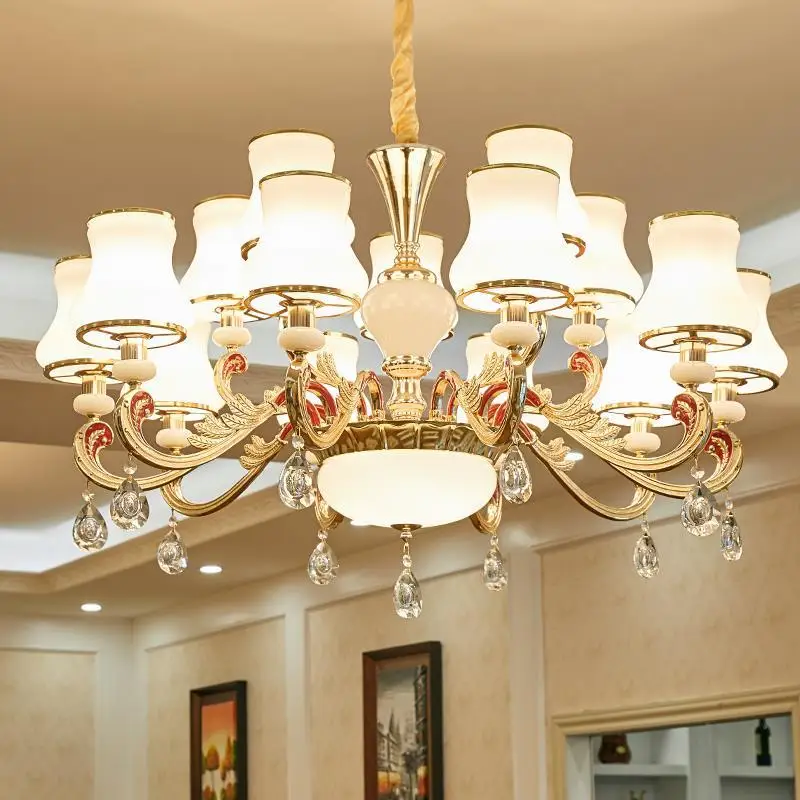 

Room Pendelleuchte Lampara De Techo Colgante Moderna Nordic Crystal Luminaire Suspendu Hanging Lamp Loft Luminaria Pendant Light