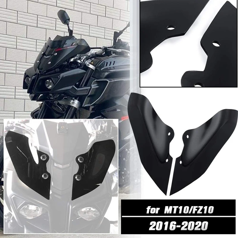 

Боковая обтекательная Крышка для передней фары мотоцикла, защита для фар Yamaha MT FZ 10 MT10 FZ10 2016-2019